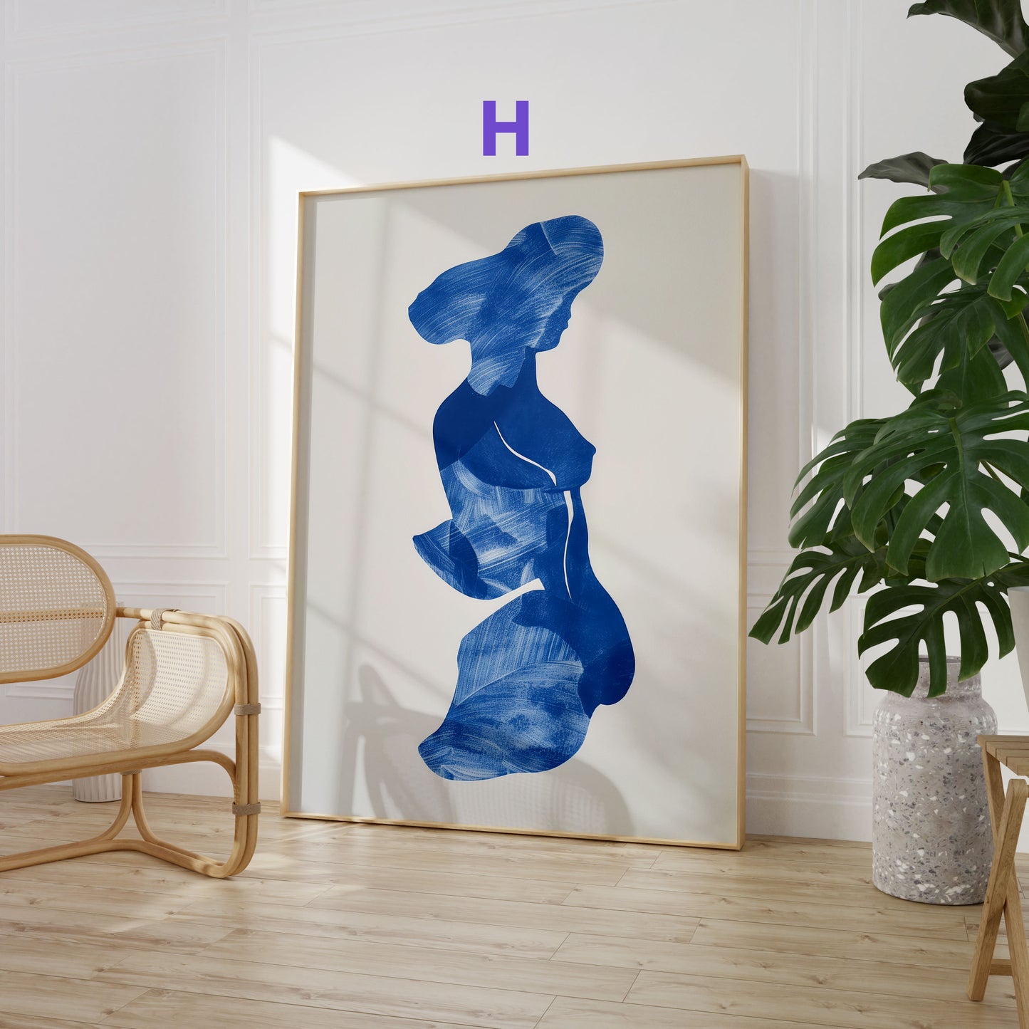 Moderne Kunst Poster · Geschenkidee · Abstrakte Formen, Stillleben und Landschaft · Dekoprint ohne Rahmen