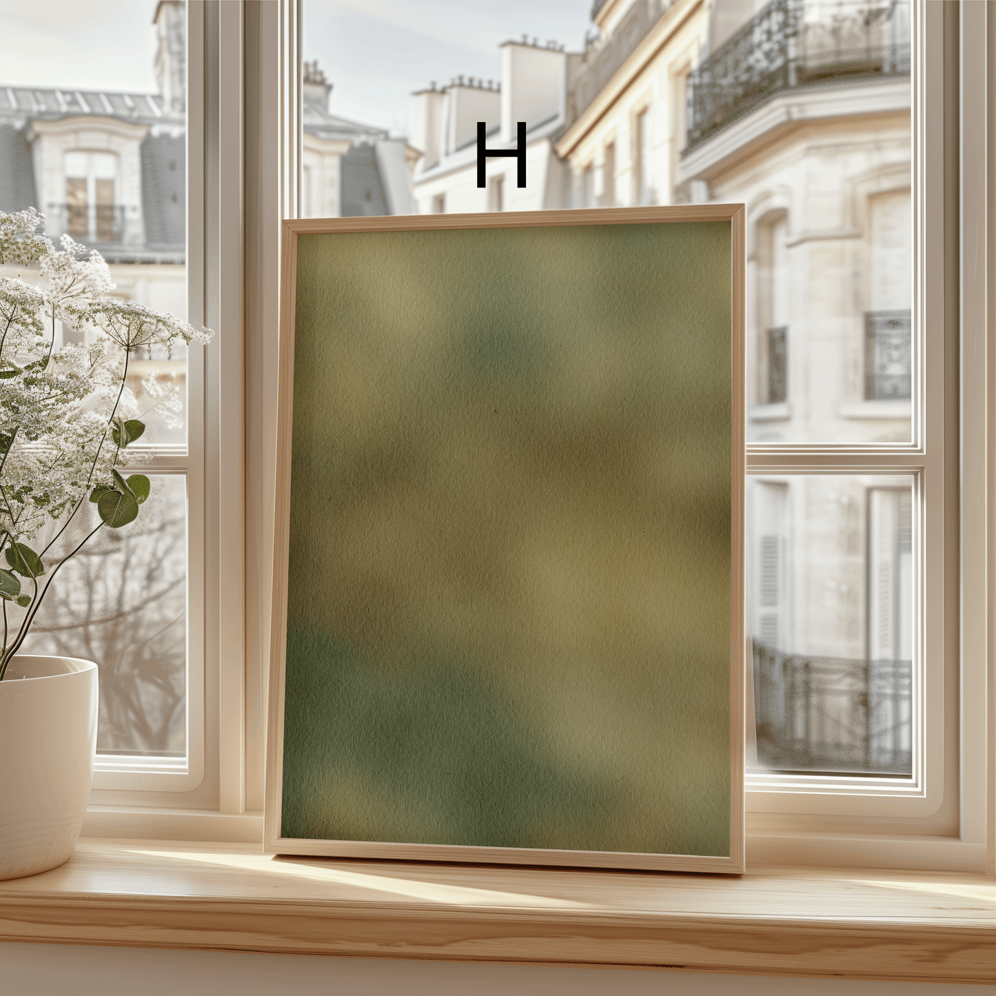 Natur Poster · Geschenkidee · Wasserreflexionen Botanische Motive Abstrakte Landschaften · Dekoprint ohne Rahmen