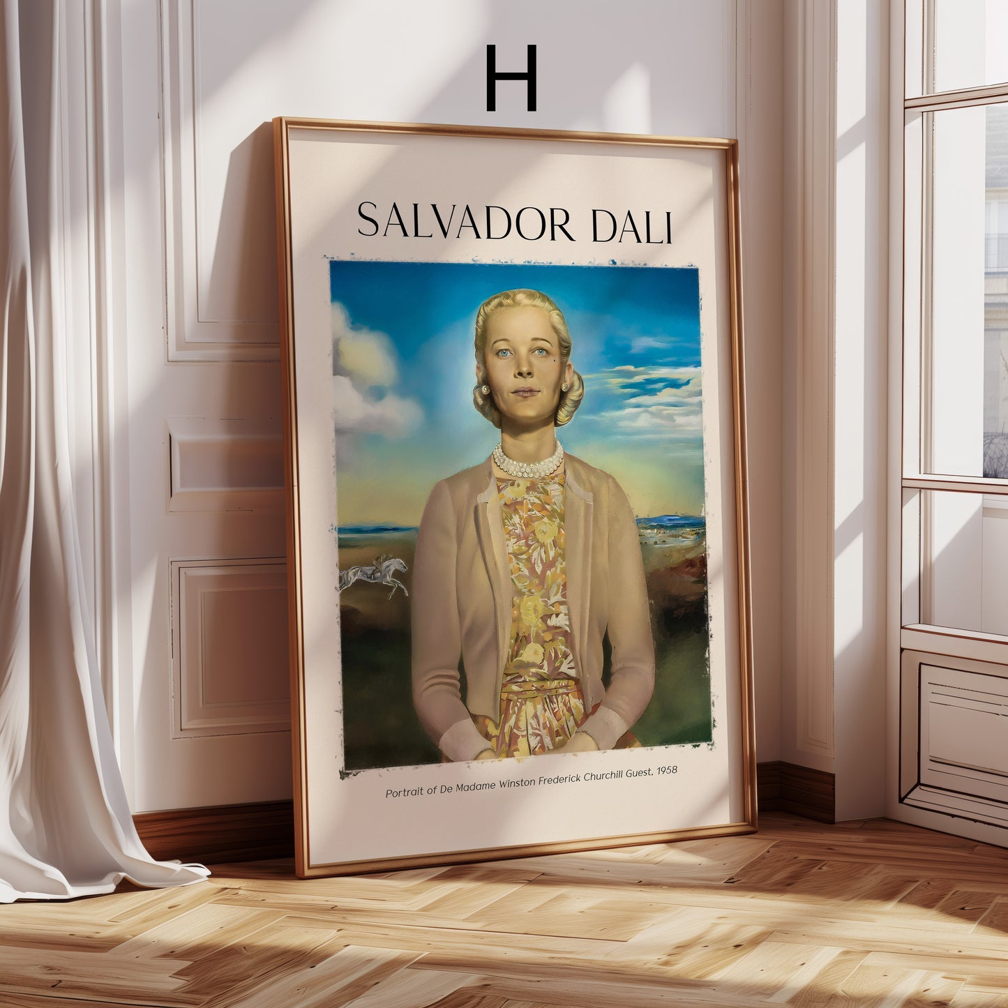 Salvador Dalí Poster · Geschenkidee · Surrealistische Porträts Traumlandschaften Ikonische Meisterwerke · Dekoprint ohne Rahmen
