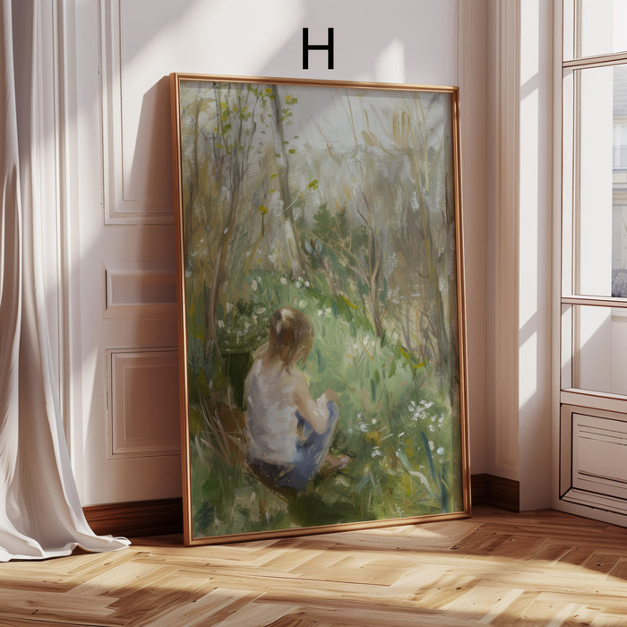 JUSTGOODMOOD Poster – Edle Baumwoll-Leinwandkunst