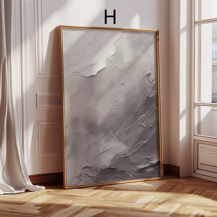 Geometrische Poster in Schwarz und Beige
