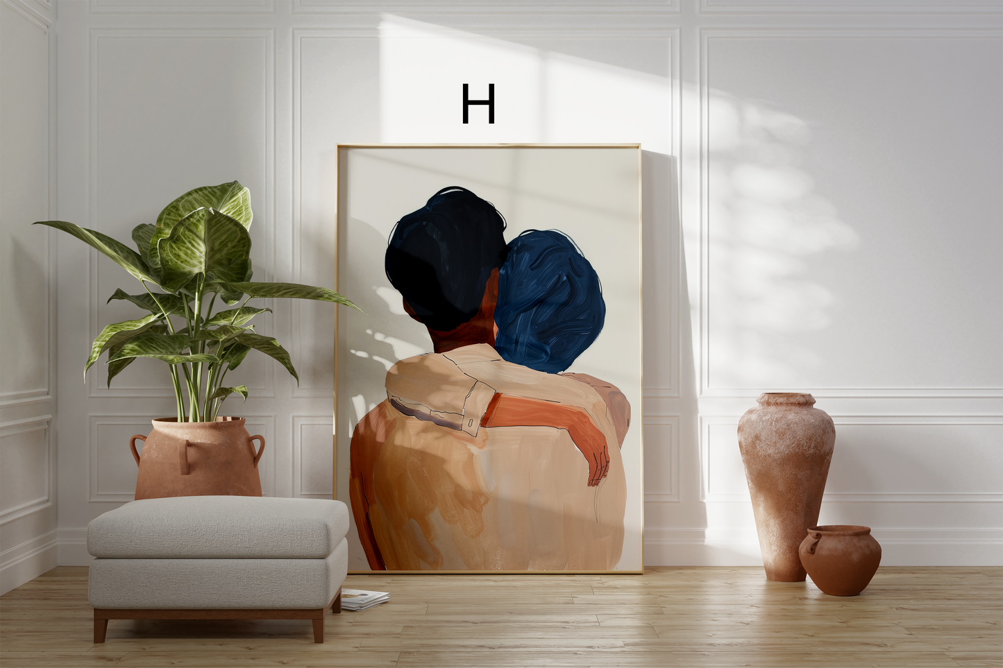 Moderne Kunst Poster · Geschenkidee · Abstrakte Formen, Stillleben Früchte, Boho Figuren & Natur Motive · Dekoprint ohne Rahmen