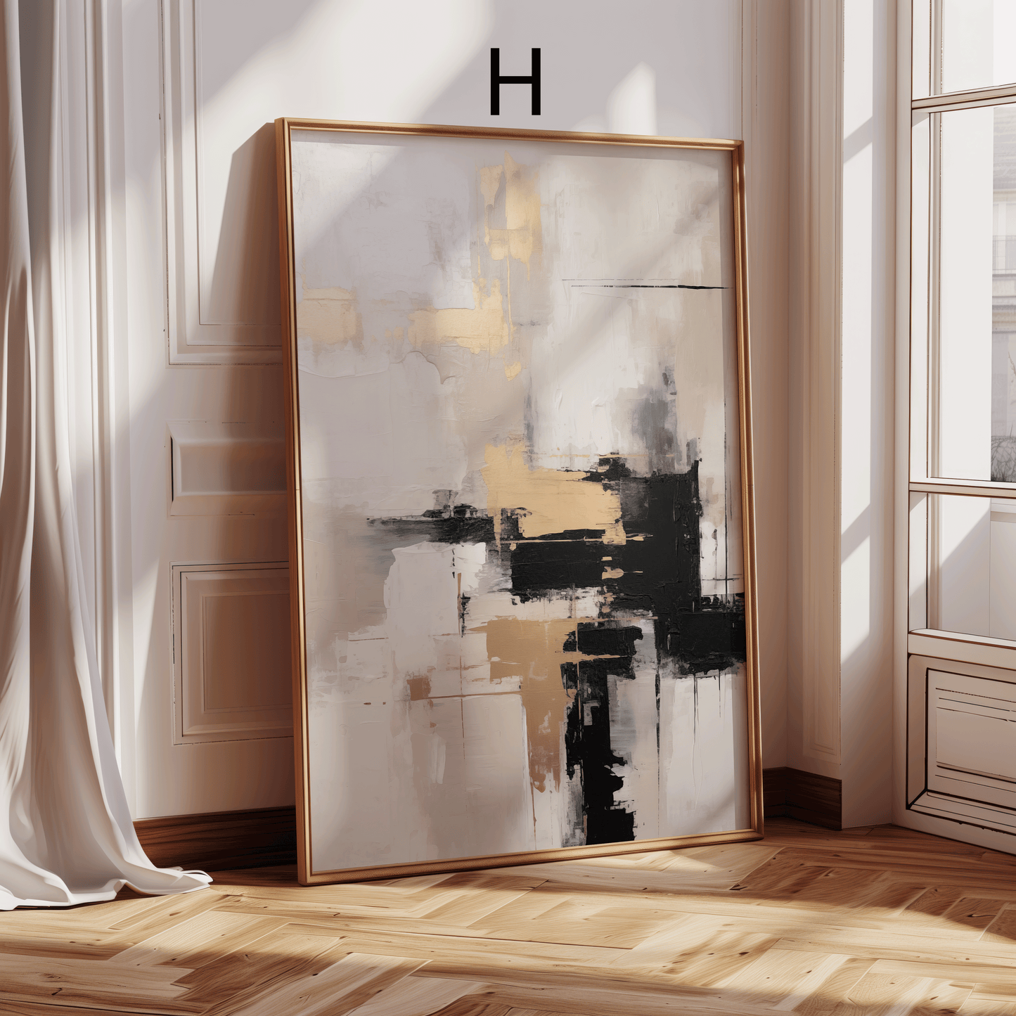 Moderne Kunst Poster · Geschenkidee · Impressionistische Blumen und Elegante Stillleben Kunst · Dekoprint ohne Rahmen