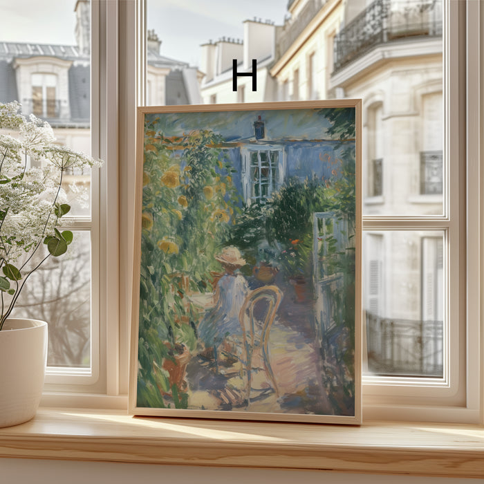 Impressionistisches Blumen Poster ohne Rahmen