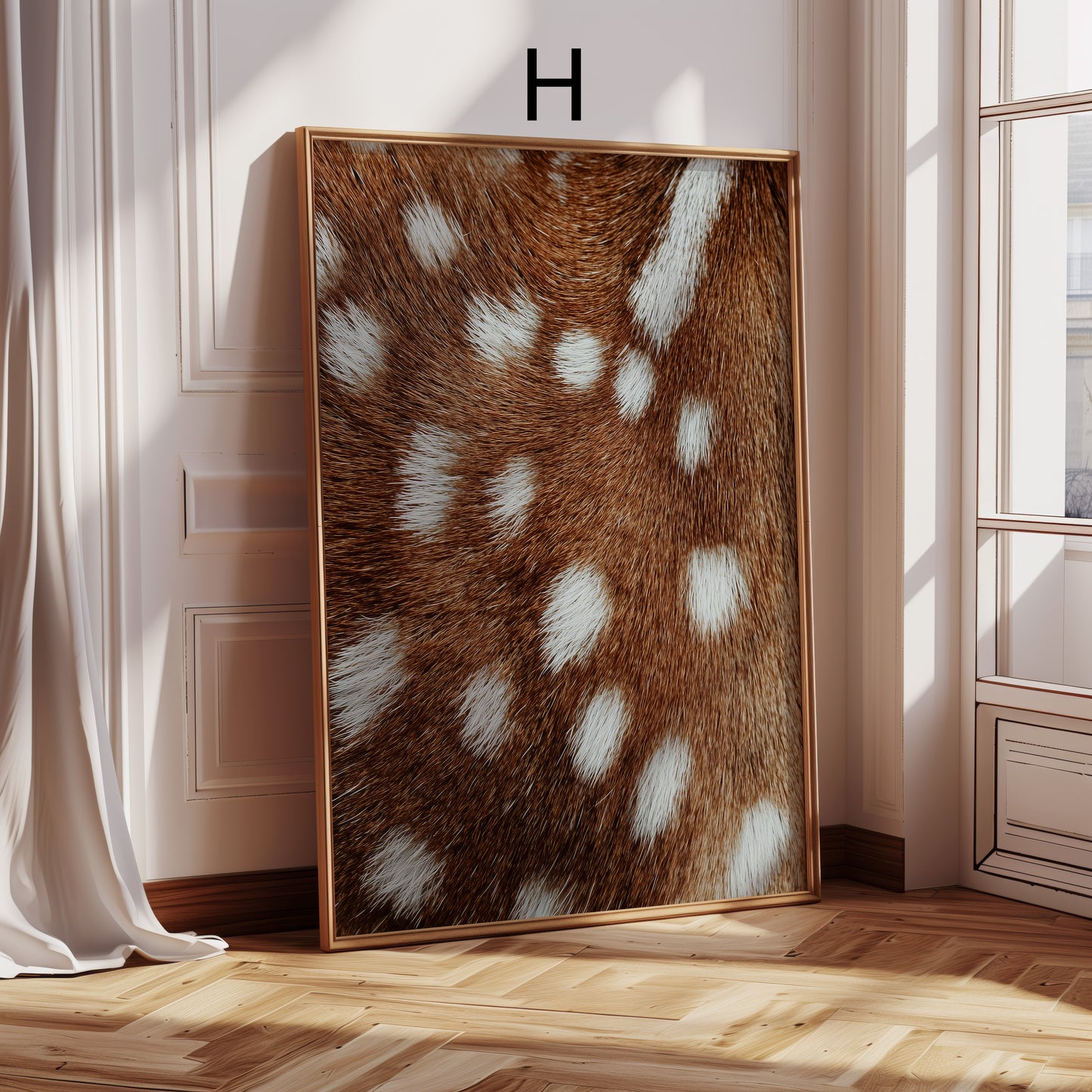 Safari Statement Poster · Geschenkidee · markante Animal Prints in natürlichen Kontrasten · Dekoprint ohne Rahmen