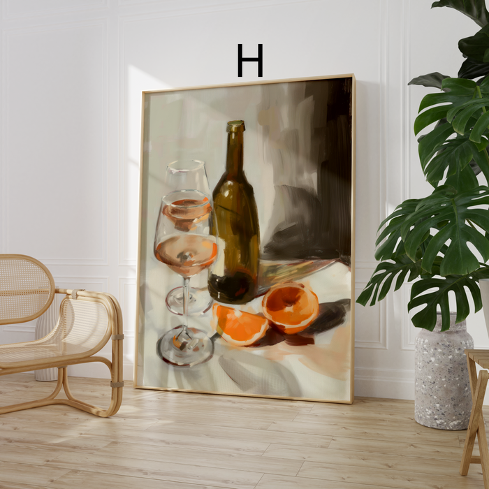 Moderne Vintage Poster auf Premium Baumwolle