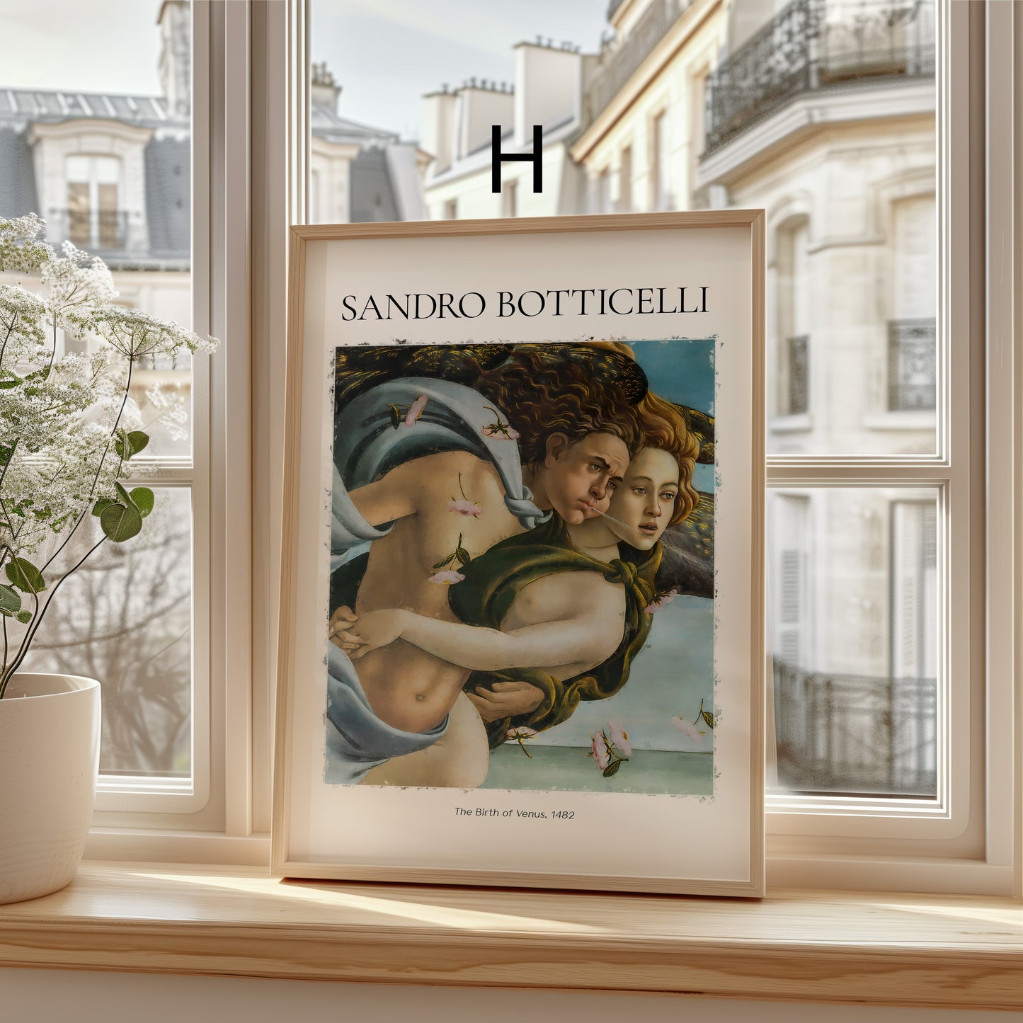 Sandro Botticelli Poster · Geschenkidee · Venus Porträts Madonna Geburt der Venus · Dekoprint ohne Rahmen