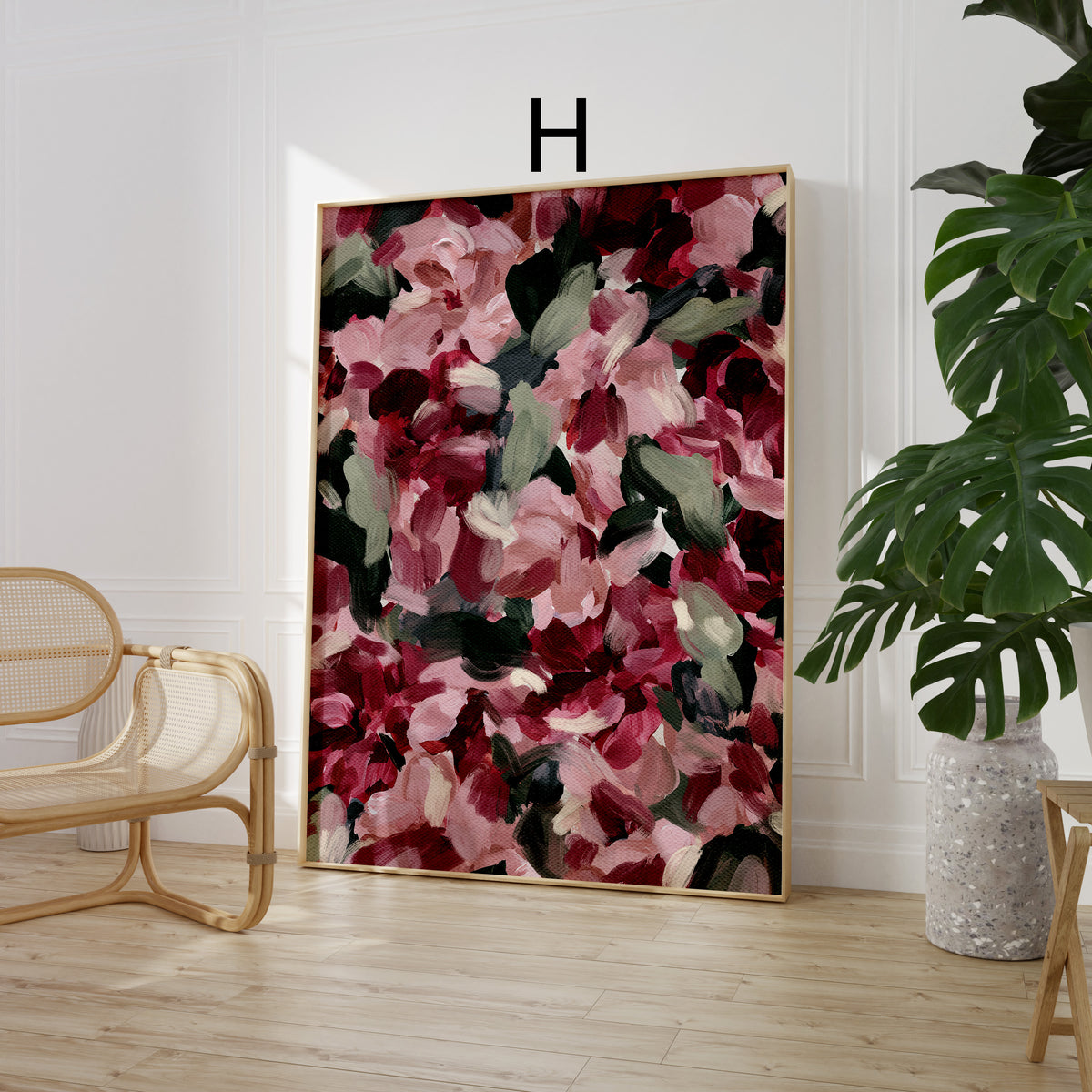 Landschaft Poster Wandbilder · Blumen Natur Bilder · Wohnzimmer Deko ohne Rahmen
