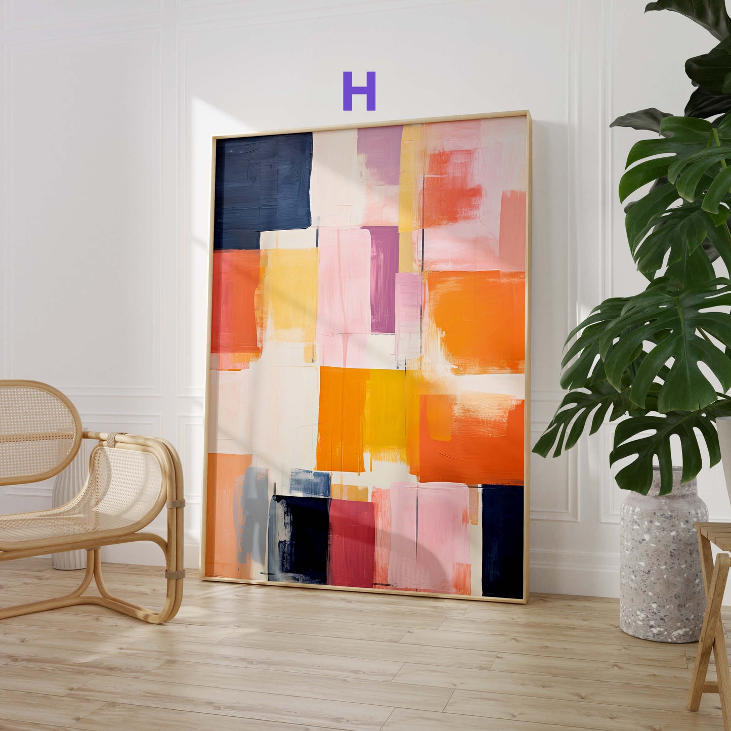 Moderne Kunst Poster · Geschenkidee · Moderne Porträts Stillleben und Abstrakte Kunst · Dekoprint ohne Rahmen