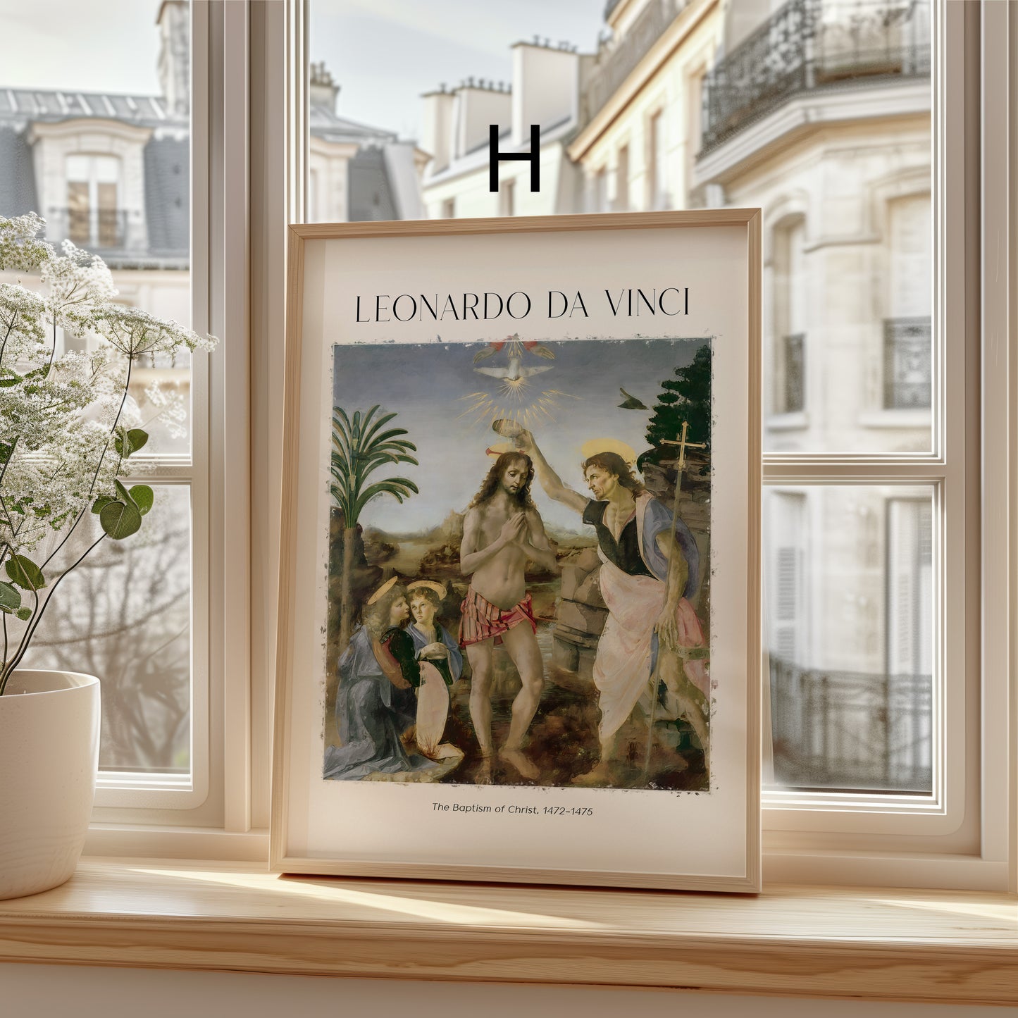 Leonardo da Vinci Kunst Poster · Geschenkidee · Mona Lisa Dame mit Hermelin Salvator Mundi Renaissance Meisterwerke · Dekoprint ohne Rahmen