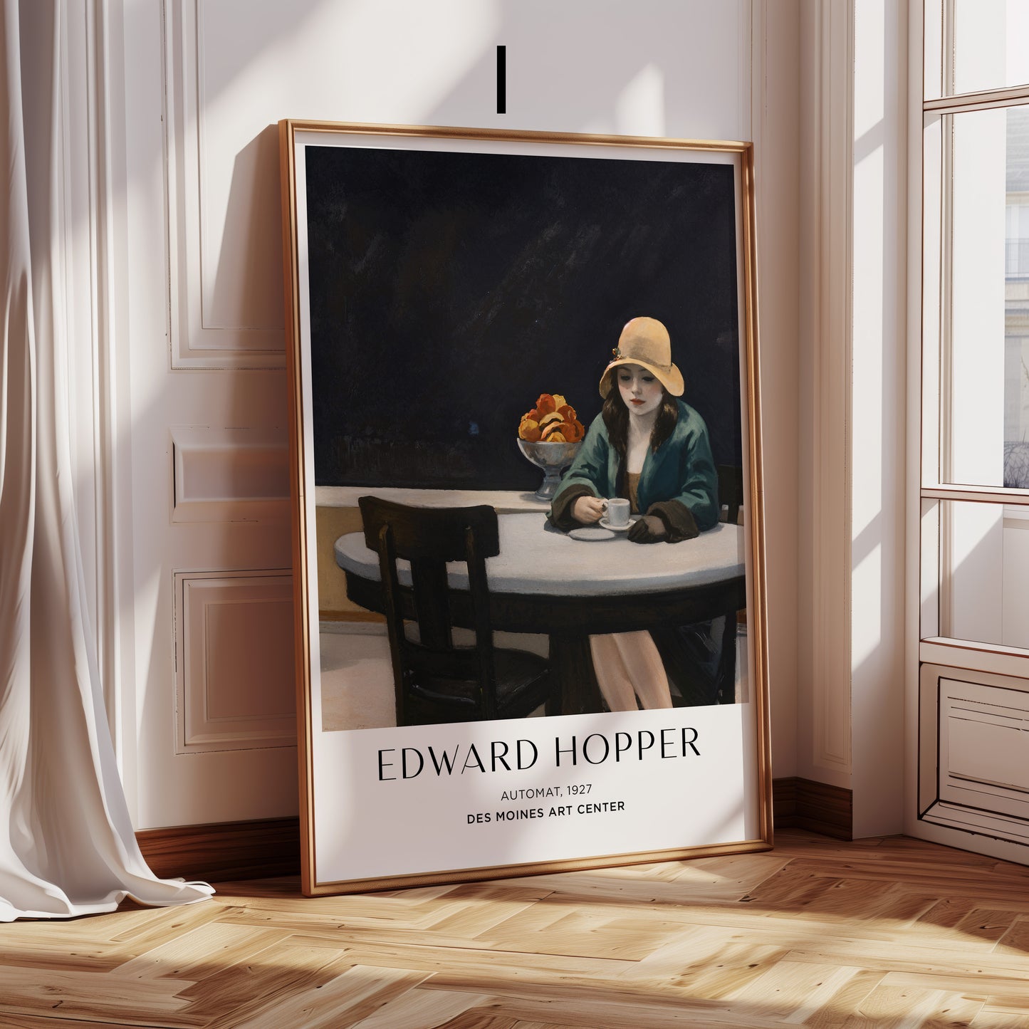 Kunst Poster · Geschenkidee · Edward Hopper Amerikanischer Realismus Architektur Alltagsszenen · Dekoprint ohne Rahmen