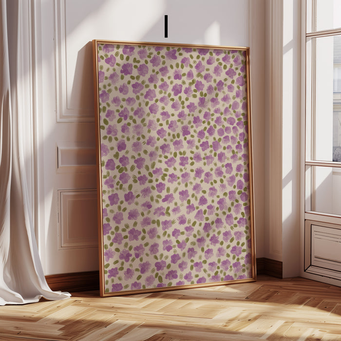 Geschenkidee · Streifen und Karo Muster Poster Ästhetische Prints und Blumen · Dekoprint ohne Rahmen | JUSTGOODMOOD