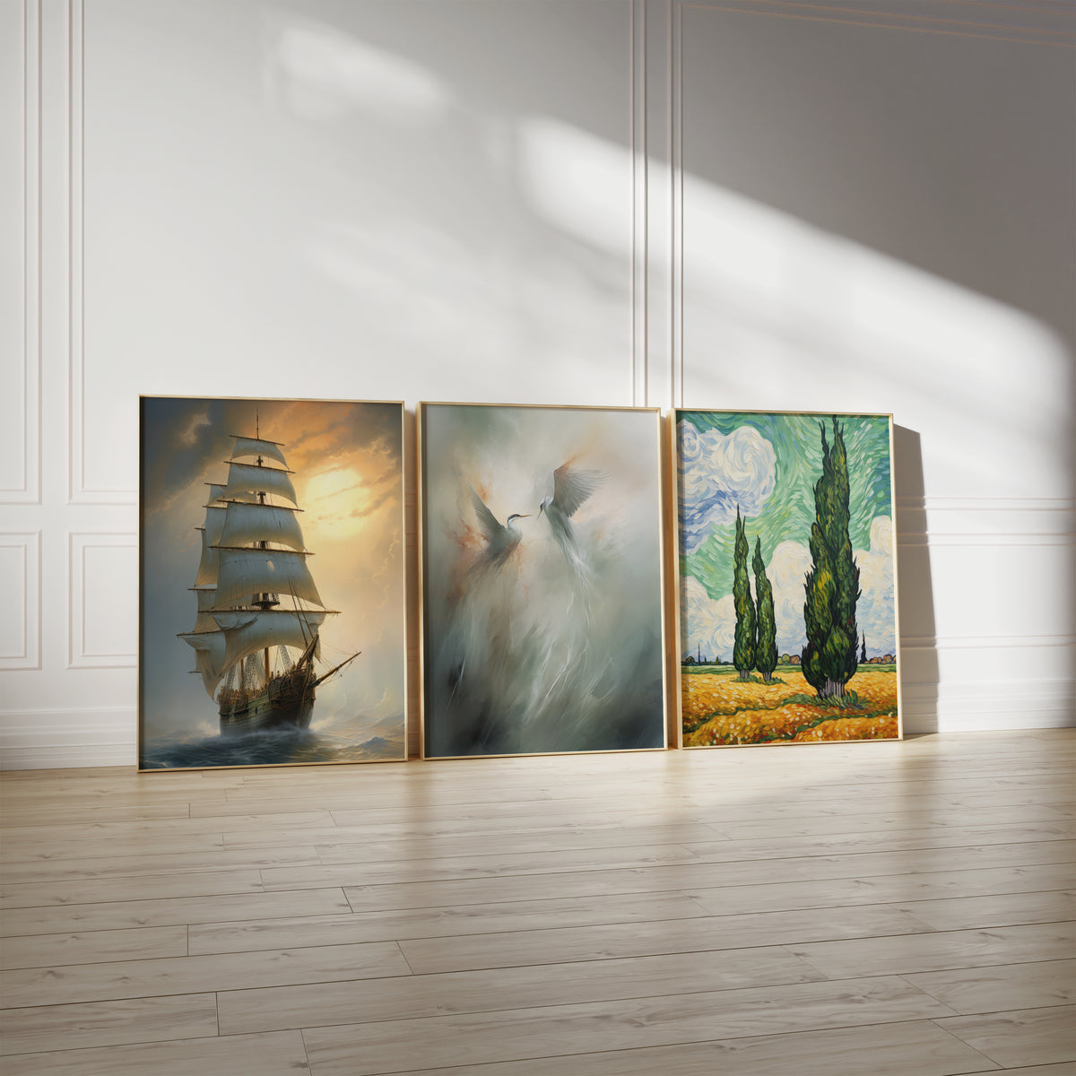 Kunst Poster · Geschenkidee · Blumen Landschaften Segelschiff & Verträumte Naturmotive · Dekoprint ohne Rahmen