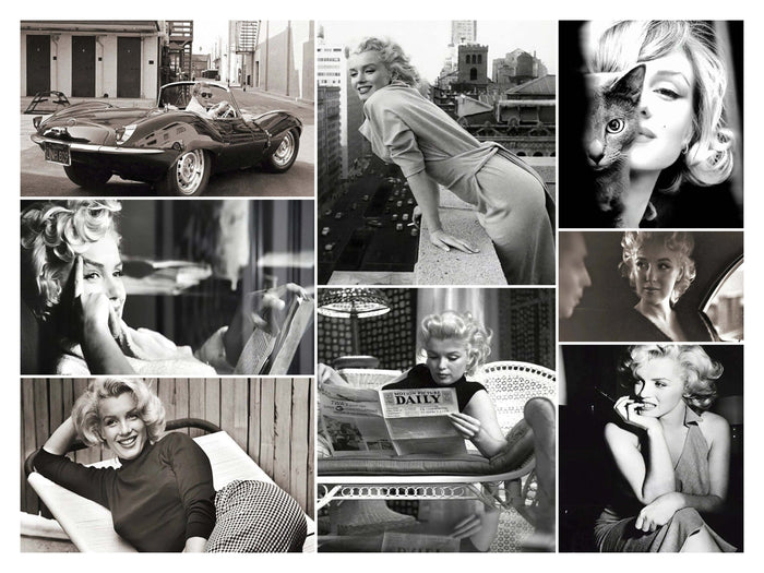 JUSTGOODMOOD Marylin Monroe Poster – Premium Cotton Print