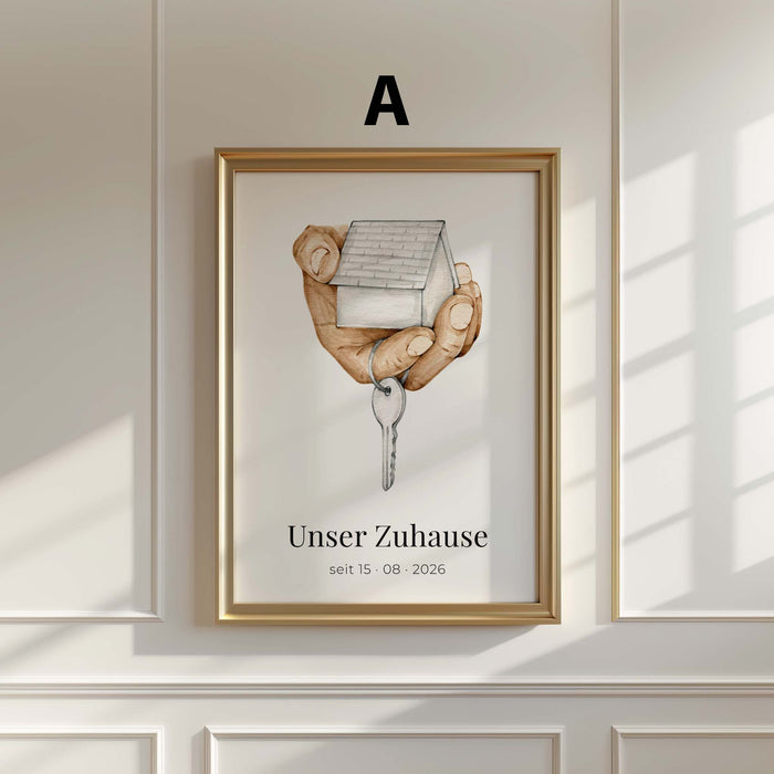 JUSTGOODMOOD Poster – Individuell & Premium Baumwolle