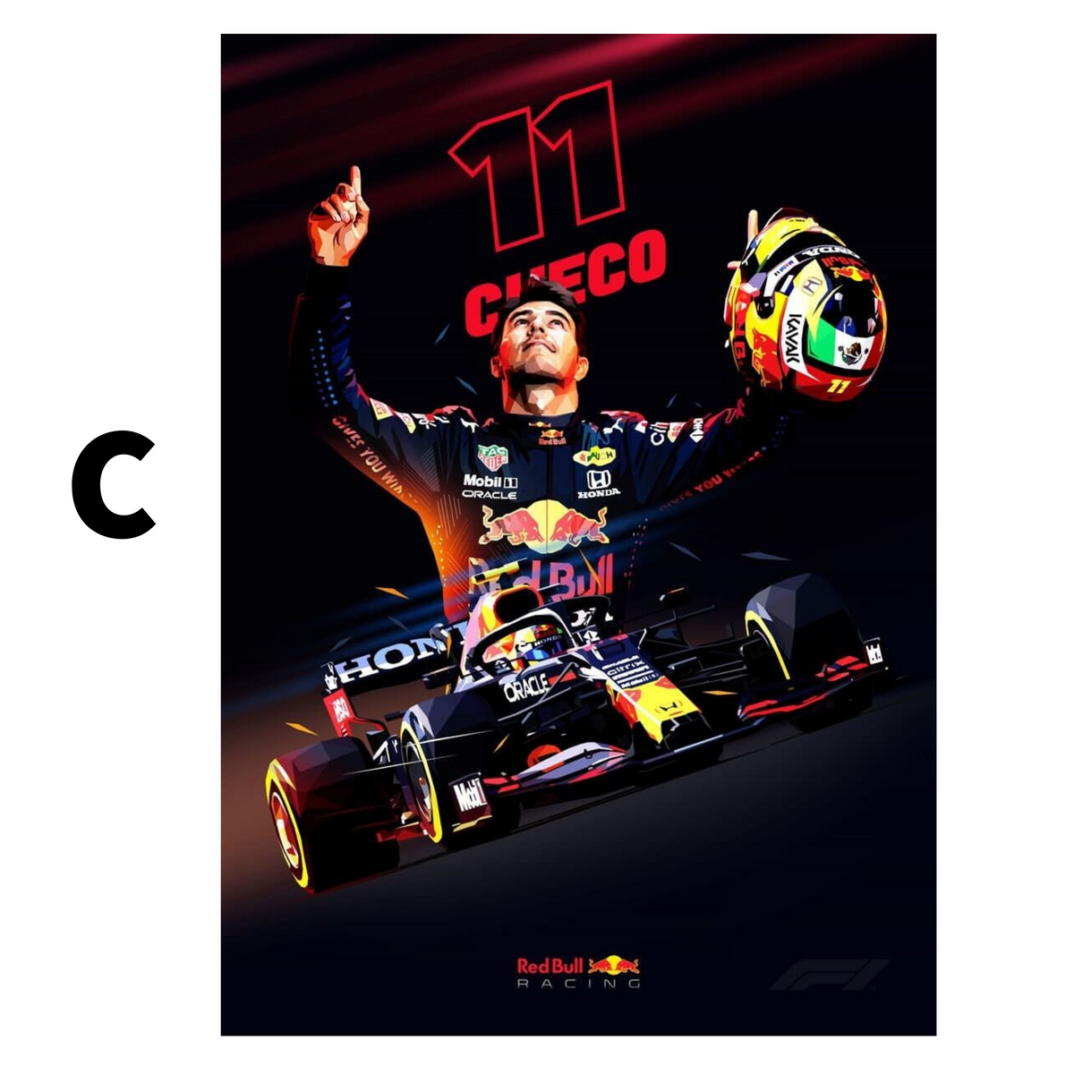 Poster Formel 1 Rennfahrer Rennwagen Michael Schumacher Legende Champion · Deko Print ohne Rahmen