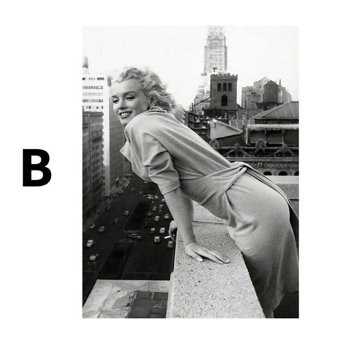 JUSTGOODMOOD Marylin Monroe Poster – Premium Cotton Print