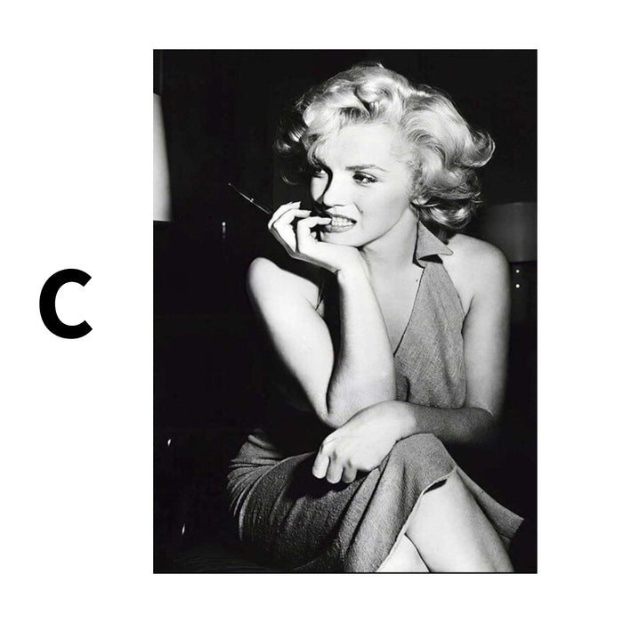 JUSTGOODMOOD Marylin Monroe Poster – Premium Cotton Print