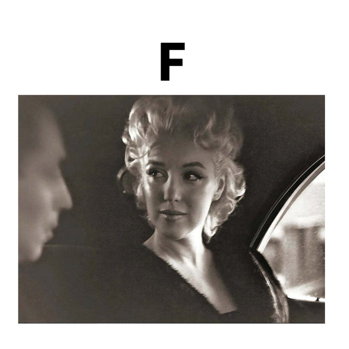 JUSTGOODMOOD Marylin Monroe Poster – Premium Cotton Print