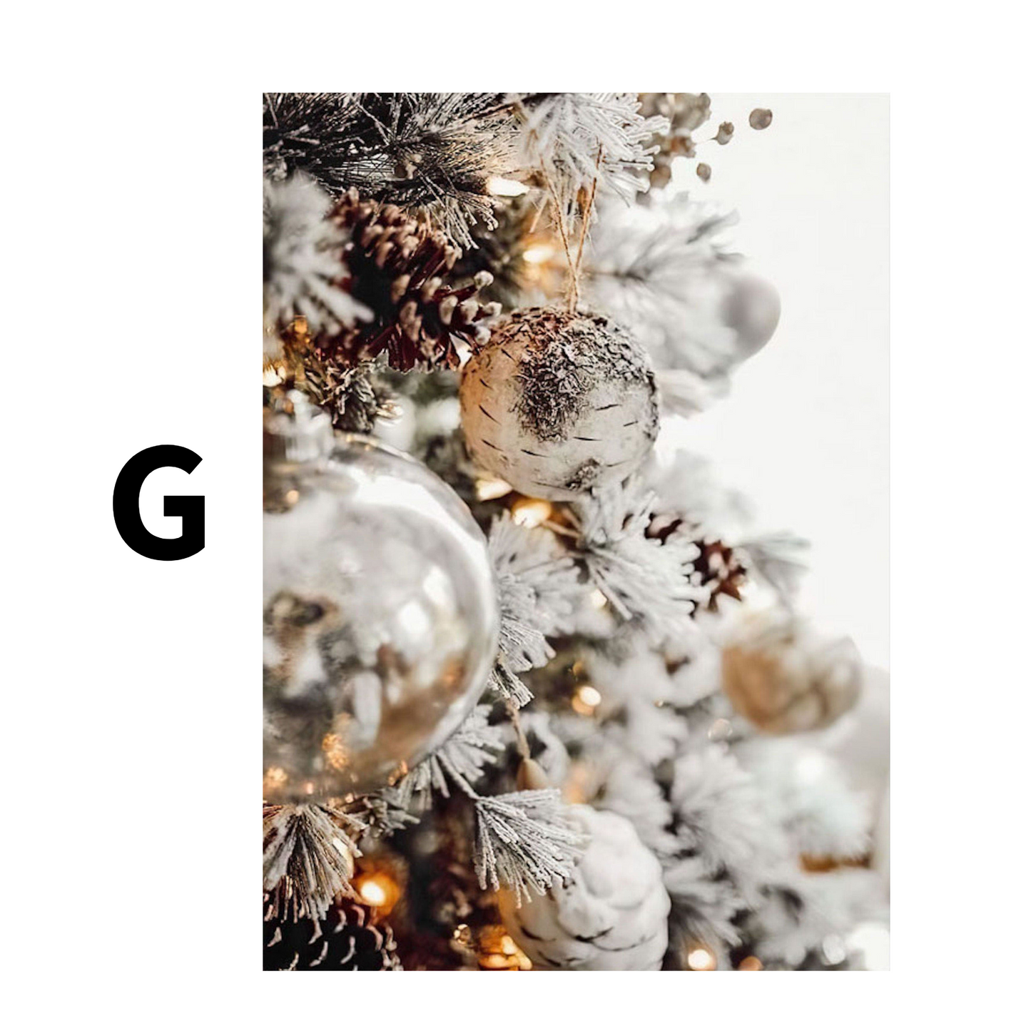 Poster New York Weihnachtsbaum Zimtplätzchen Kathedrale | Bilder Wohnzimmer | Wandbilder Schlafzimmer | Deko Print ohne Rahmen | Bilder