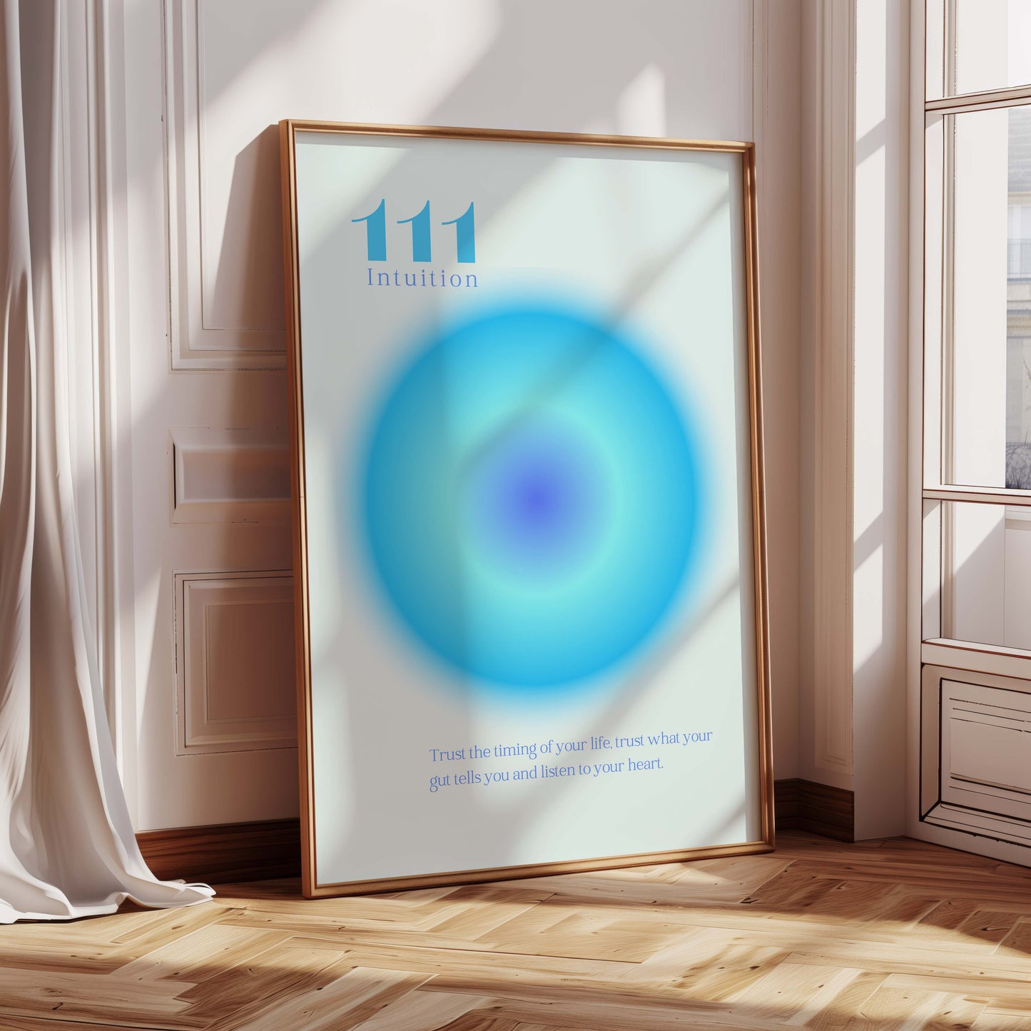Angel Numbers Poster · Geschenkidee · 111 222 333 444 555 666 777 888 999 · Dekoprint ohne Rahmen