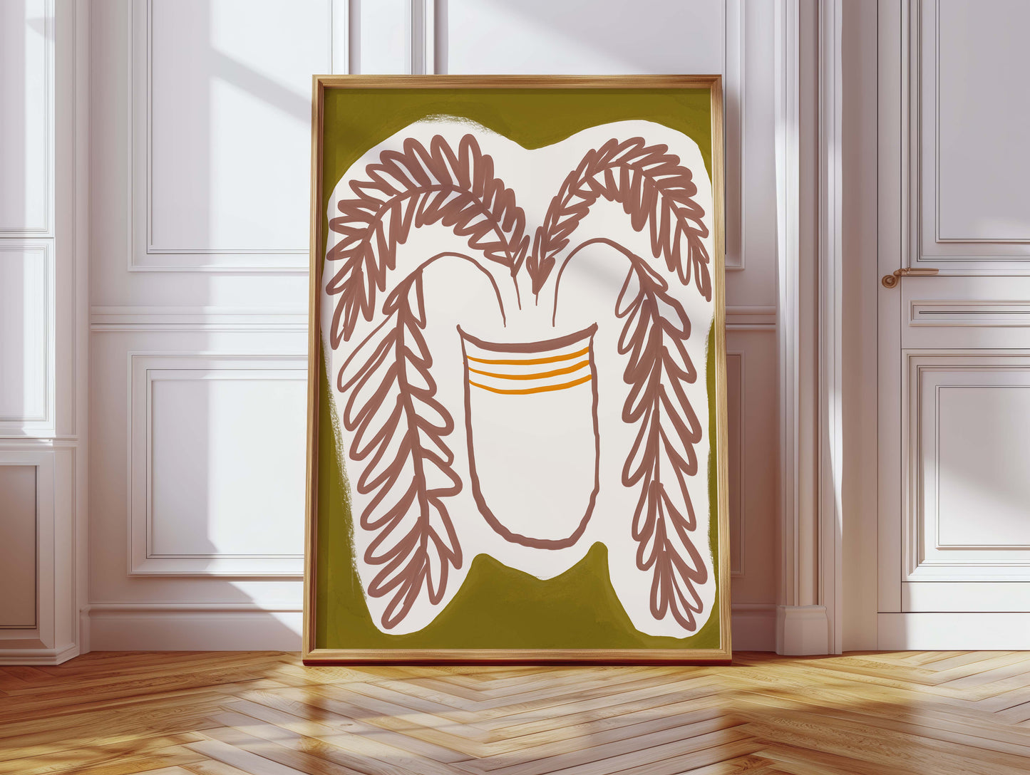 Obst Stillleben Poster · Geschenkidee · Früchte, Tomaten und Blumen in moderner Kunst · Dekoprint ohne Rahmen