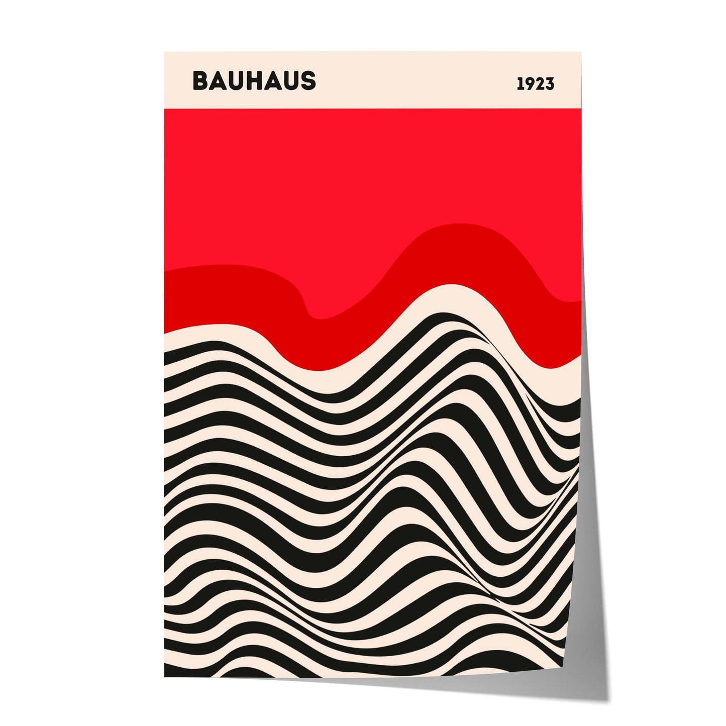 Bauhaus Ausstellung Poster I Geschenkidee I Bauhaus Design I Bauhaus Wandkunst I Wand Deko I Deko Print ohne Rahmen - justgoodmood