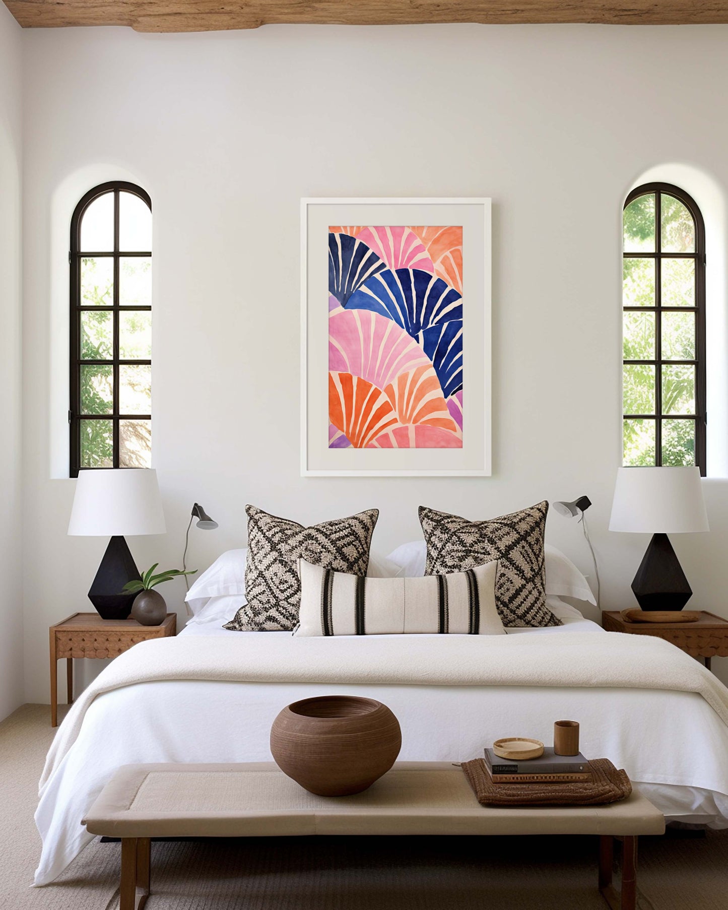 Japan Poster · Geschenkidee · Geisha Zen Minimalismus und Japanische Kunst · Dekoprint ohne Rahmen