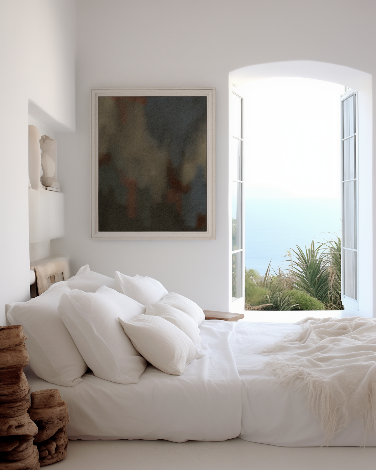 Poster Wandbilder Wohnzimmer · Abstrakte Kunst Fashion · Moderne Bilder ohne Rahmen