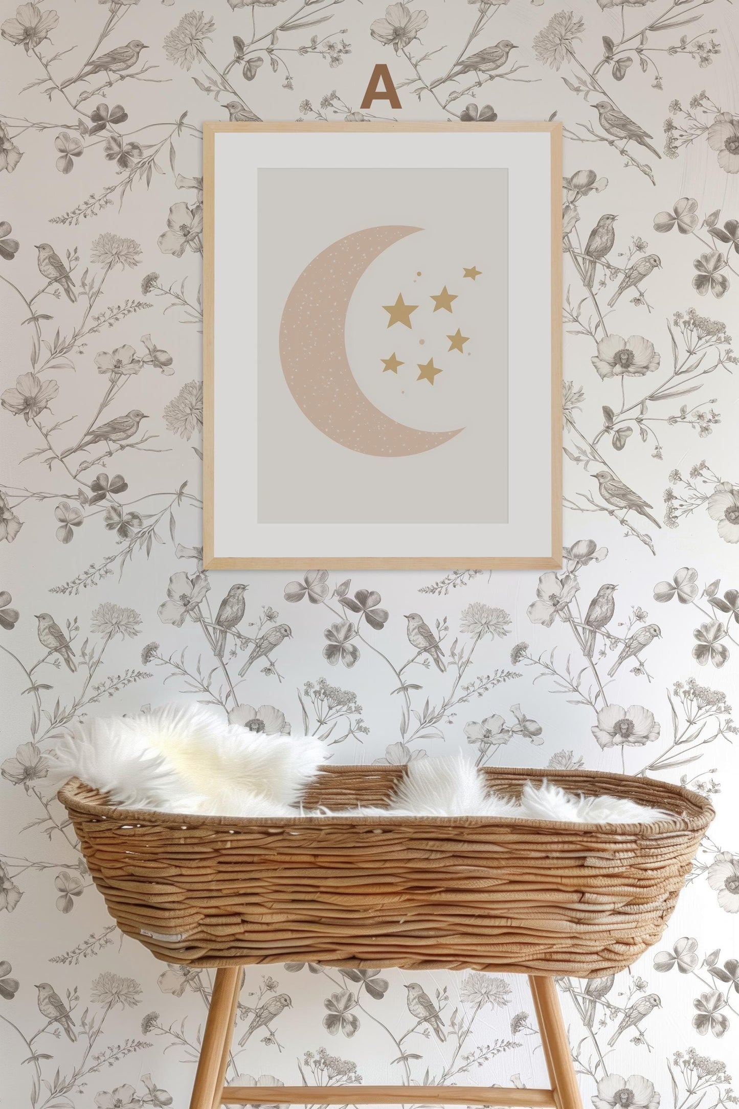 BEIGE Boho Poster Babyzimmer · Geschenkidee für Kinder · Babyzimmer Deko · Modern Abstrakt Minimalistisch neutral ·Deko Print ohne Rahmen - justgoodmood