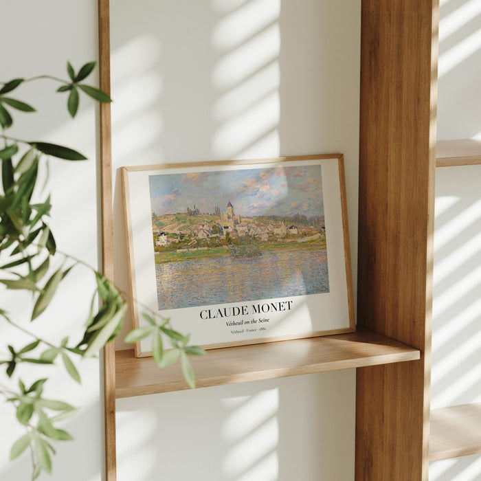 Claude Monet Poster – Edler Baumwoll-Canvas Druck