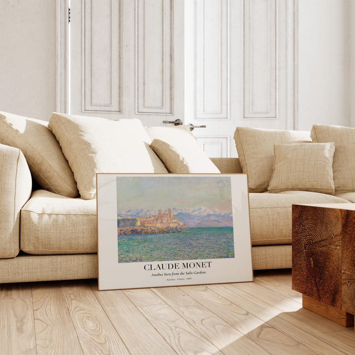 Claude Monet Poster auf Premium Baumwoll-Canvas