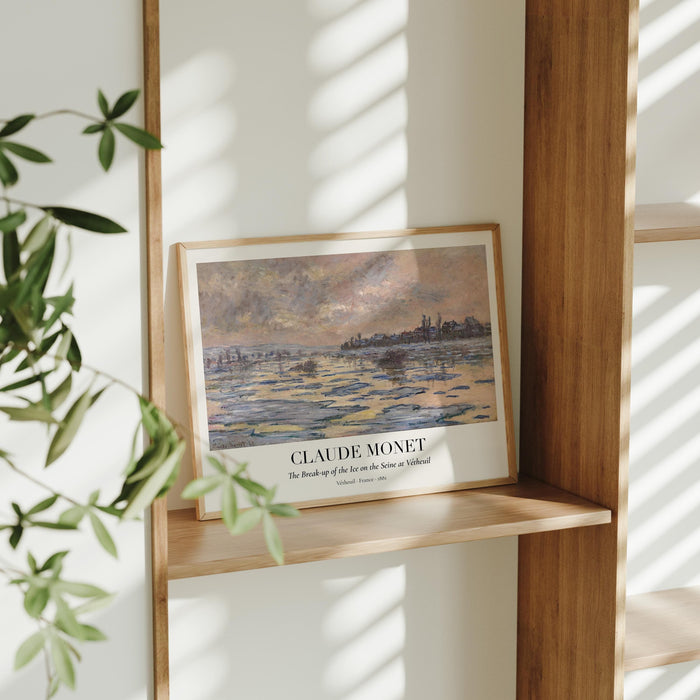 Monet Kunstdruck auf edlem Baumwoll-Canvas – JUSTGOODMOOD