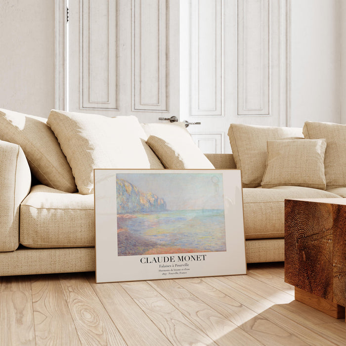 Claude Monet Poster auf Premium Baumwoll-Leinwand