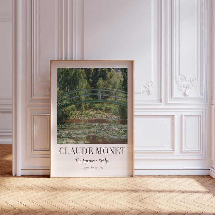 Claude Monet Poster auf Baumwoll-Canvas – Made in DE