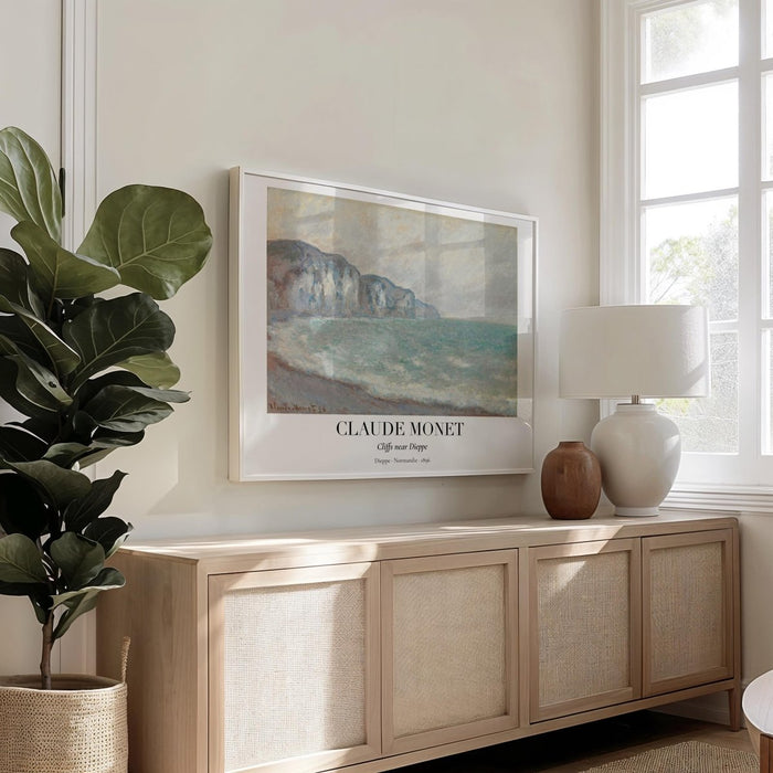 Claude Monet Poster auf Premium-Baumwolle – Made in DE
