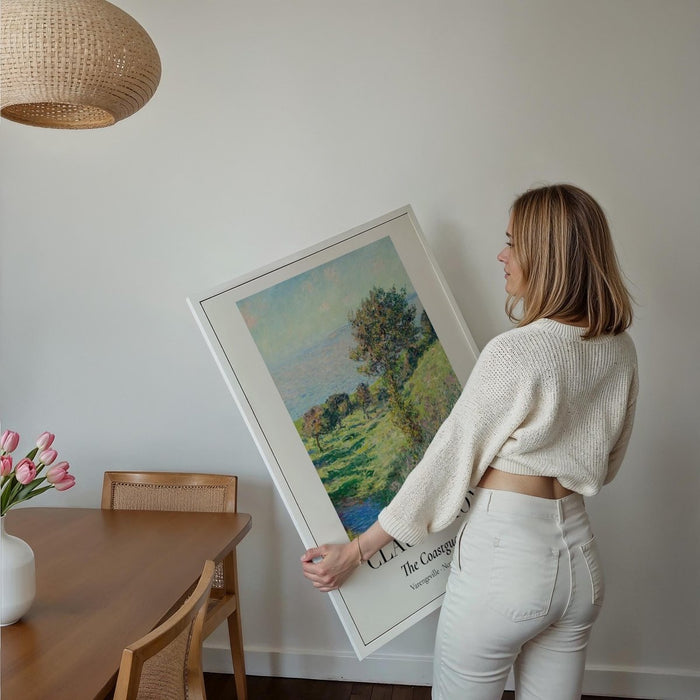 Claude Monet Poster auf Baumwoll-Canvas – Made in DE