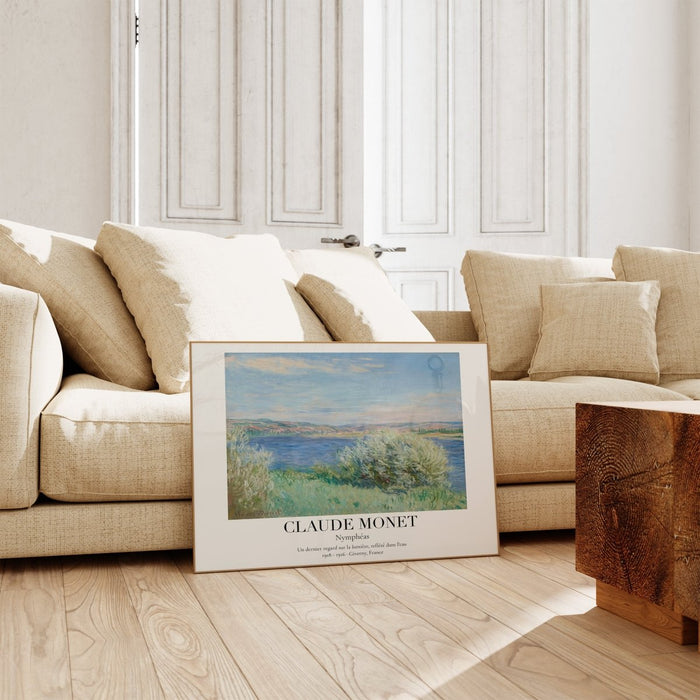 Claude Monet Poster Nymphéas – Premium Baumwolle