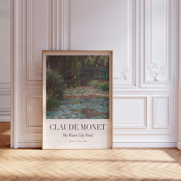 Claude Monet Poster auf Premium-Baumwolle
