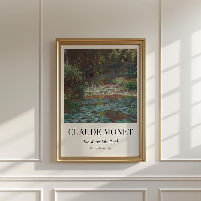 Claude Monet Poster auf Premium-Baumwolle