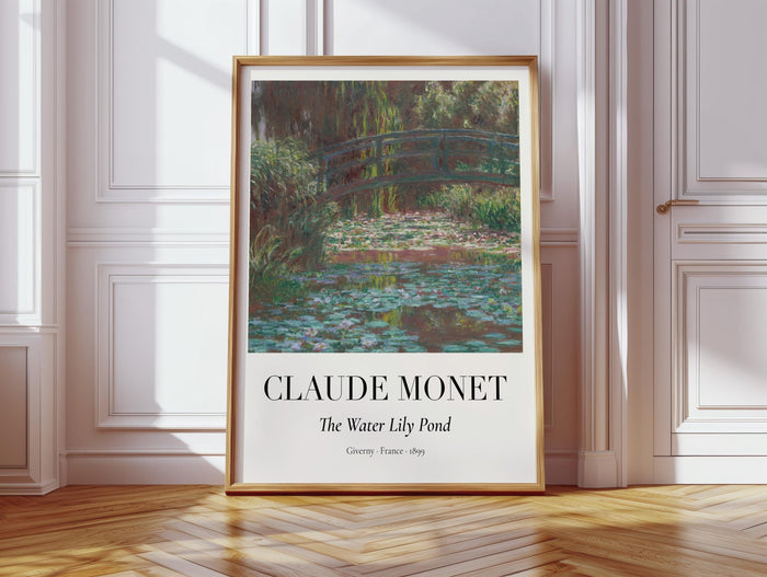 Claude Monet Poster auf Premium-Baumwolle
