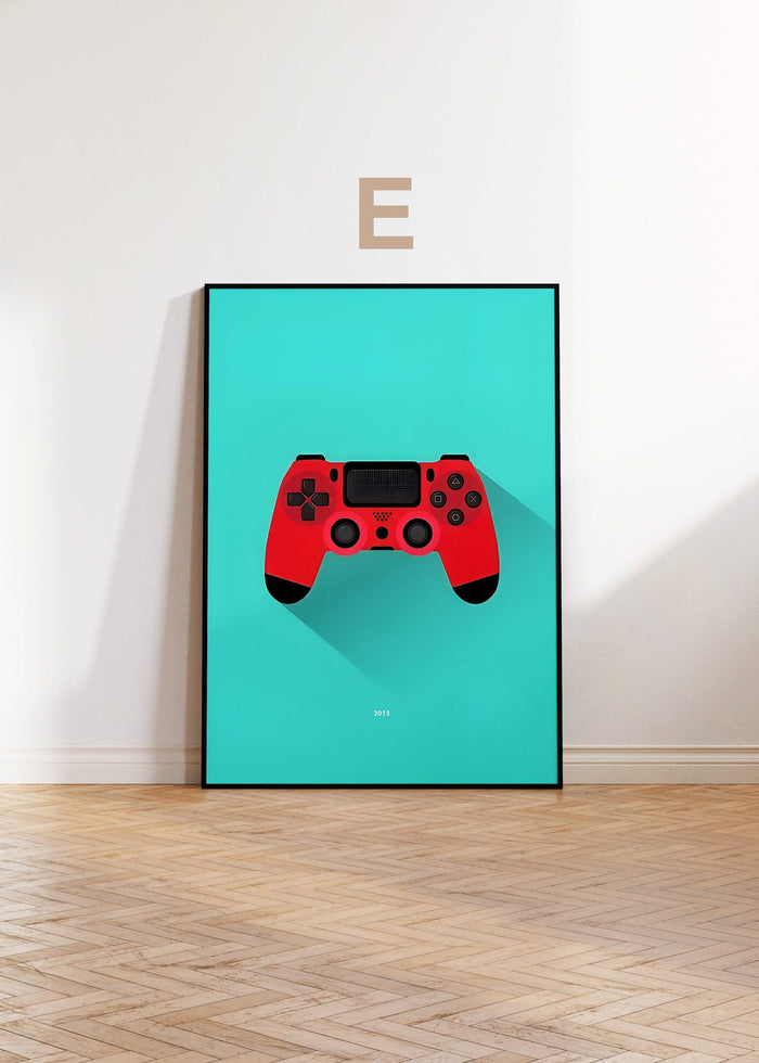 JUSTGOODMOOD Gaming Wandkunst – Edle Baumwoll-Poster