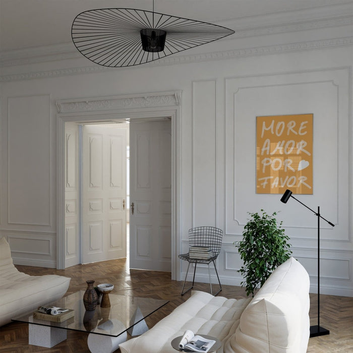 Modernes Gelb Poster aus edler Baumwolle – JUSTGOODMOOD