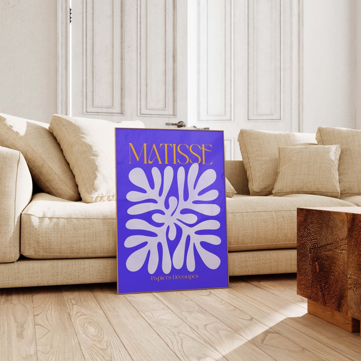 Henri Matisse Poster · Papiers Découpés Abstrakte Form · Moderne Französische Kunst · Print ohne Rahmen - justgoodmood