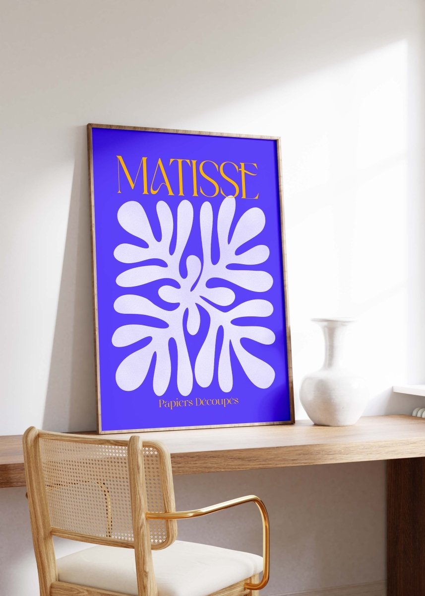 Henri Matisse Poster · Papiers Découpés Abstrakte Form · Moderne Französische Kunst · Print ohne Rahmen - justgoodmood