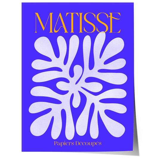 Henri Matisse Poster · Papiers Découpés Abstrakte Form · Moderne Französische Kunst · Print ohne Rahmen - justgoodmood