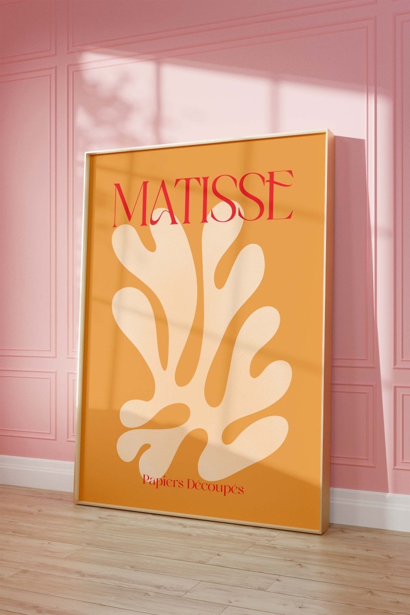 Henri Matisse Poster · Papiers Découpés Korallenform · Abstrakte Moderne Kunst · Print ohne Rahmen - justgoodmood