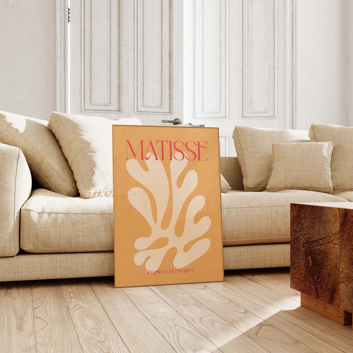 Henri Matisse Poster · Papiers Découpés Korallenform · Abstrakte Moderne Kunst · Print ohne Rahmen - justgoodmood