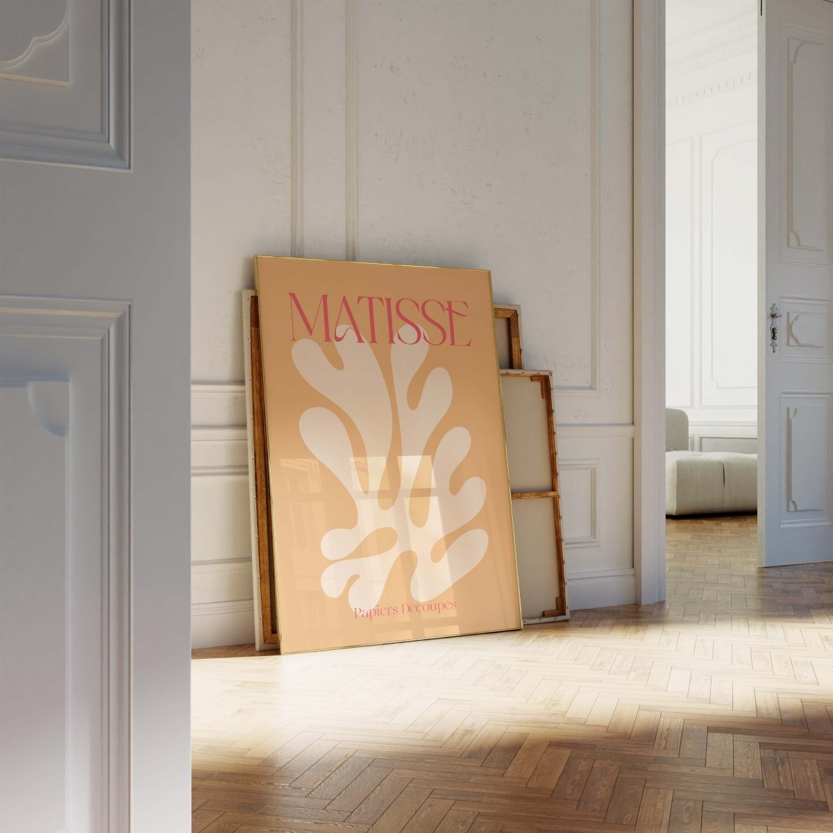 Henri Matisse Poster · Papiers Découpés Korallenform · Abstrakte Moderne Kunst · Print ohne Rahmen - justgoodmood