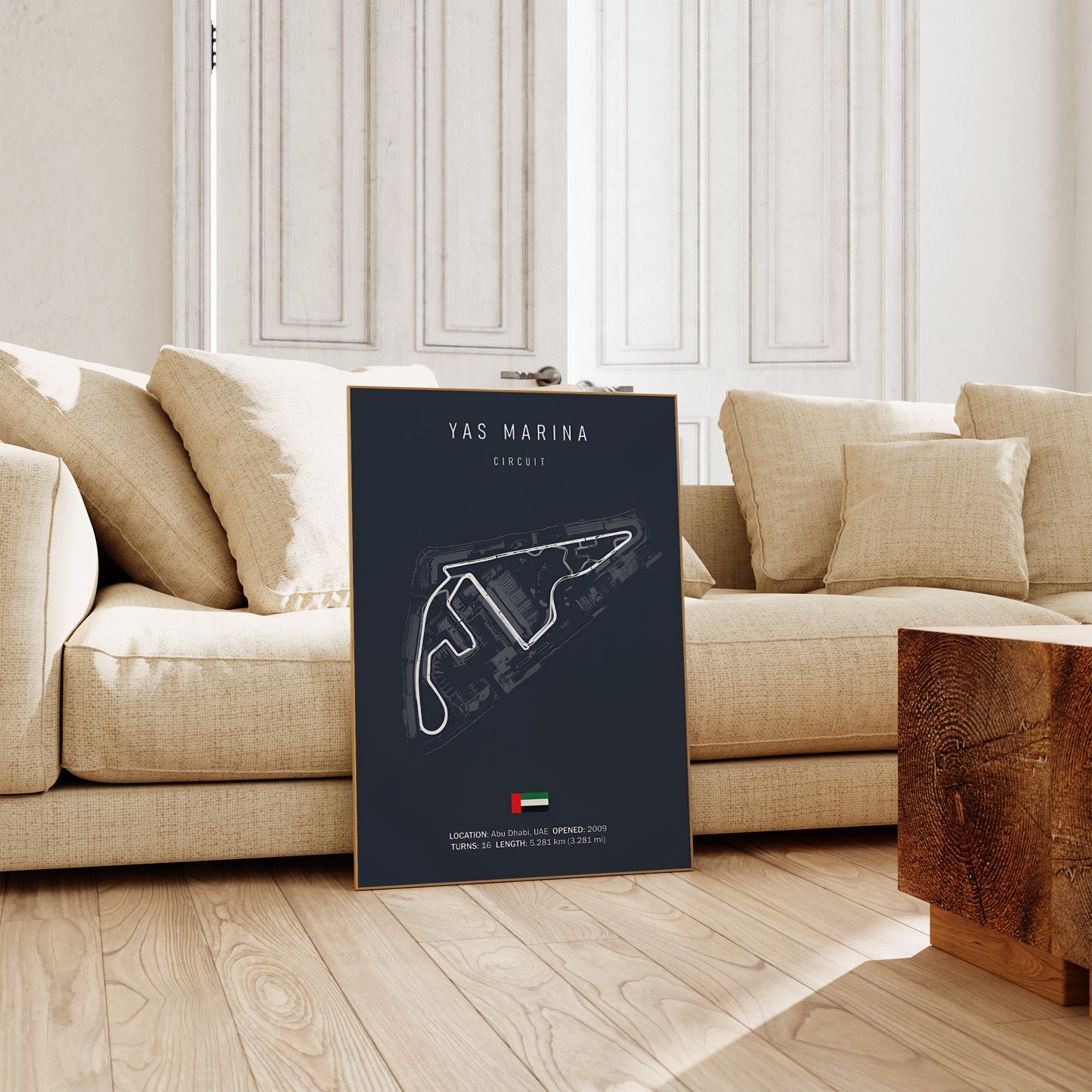 Formel 1 Rennstrecken Poster 2026 · Geschenkidee · Deko Print ohne Rahmen